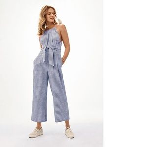 Anthropologie Chilmark Linen Jumpsuit